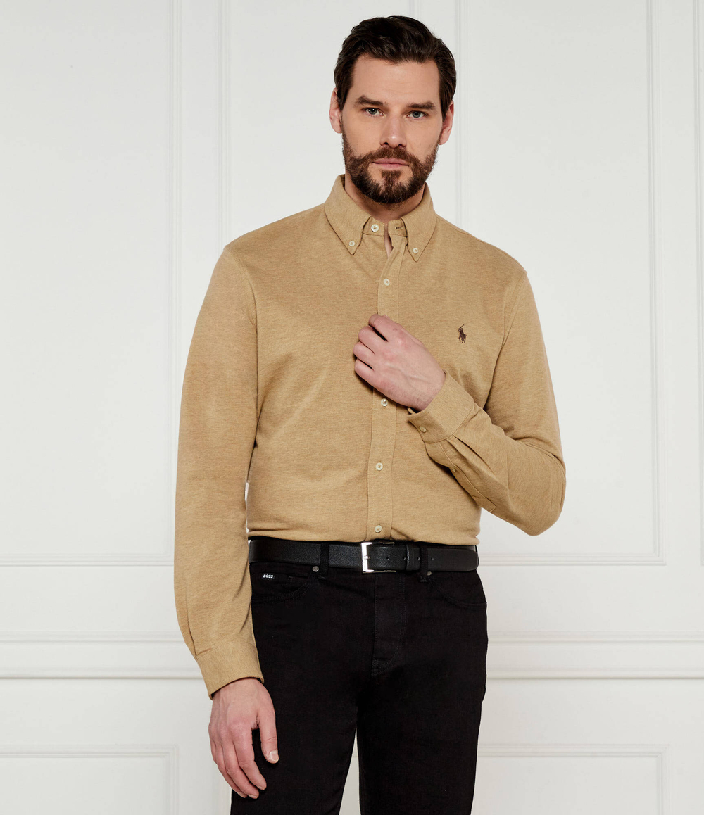 Рубашка POLO RALPH LAUREN - бежевый(710654408)