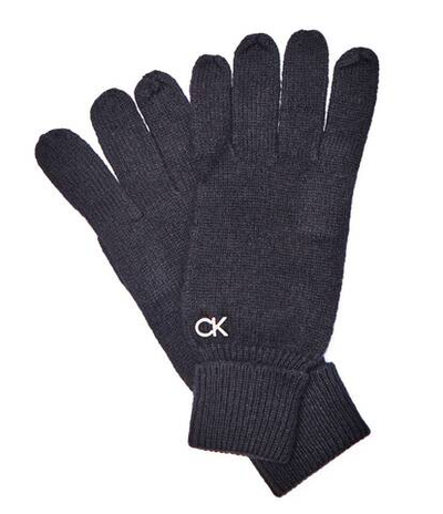 Хлопковые перчатки Calvin Klein - черный(K60K612618)