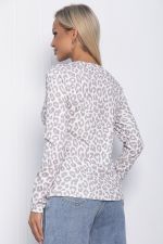Лонгслив Лео (бело-бежевый) Б11038 LT Collection