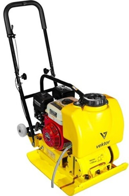 Виброплита VEKTOR VPG-90B колеса, бак 1449