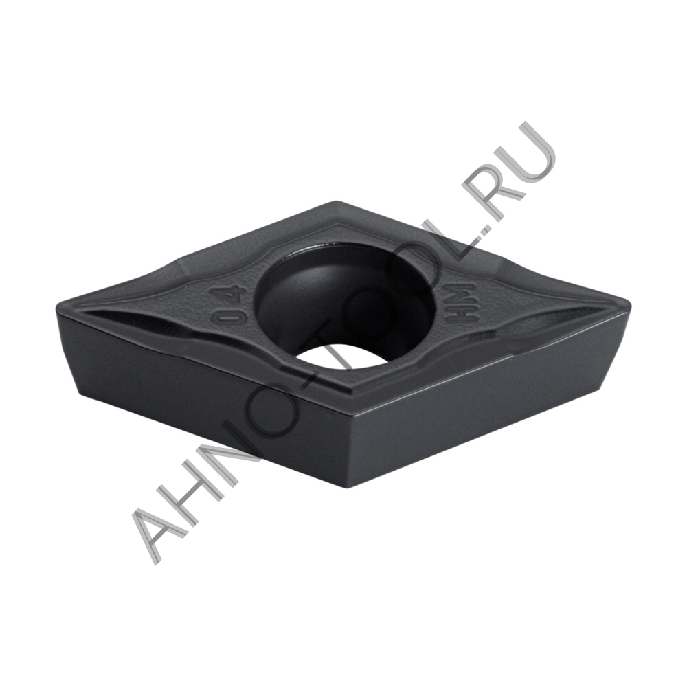 Пластина твердосплавная ISO DCMT11T304-PSA ACP20B AHNO по стали, получистовая