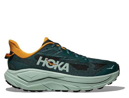 Мужские беговые кроссовки Hoka Challenger ATR 8 M зелёно-оранжевые