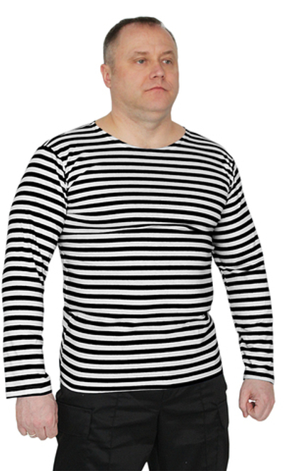 Тельняшка ГОСТ черная полоса