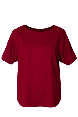 Блузка женская 4340зп, бордовый #363Бор094340зп