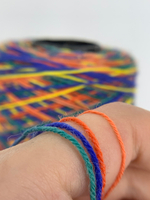 Мозаика Italy Stock- 75% шерсть, 25% п/а; 330м/100гр., мультиколор оранжевый