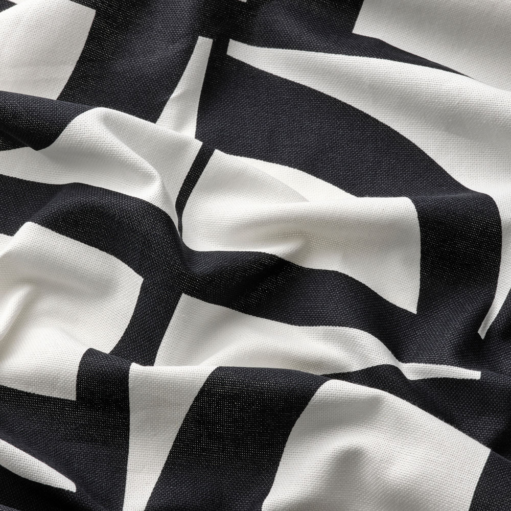 Комплект штор IKEA VINTEROXBAR, Черно-белый, 145x250 см, 2 шт