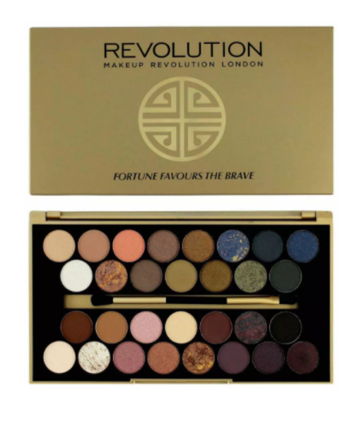 Тени для век Makeup Revolution 30 Eyeshadow Palette Fortune Favours The Brave