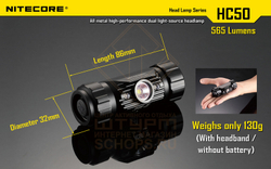 Фонарь налобный Nitecore HC50
