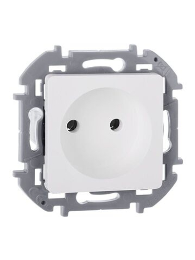 Розетка 1-м СП Inspiria 16А IP20 250В 2P механизм бел. IEK 673710