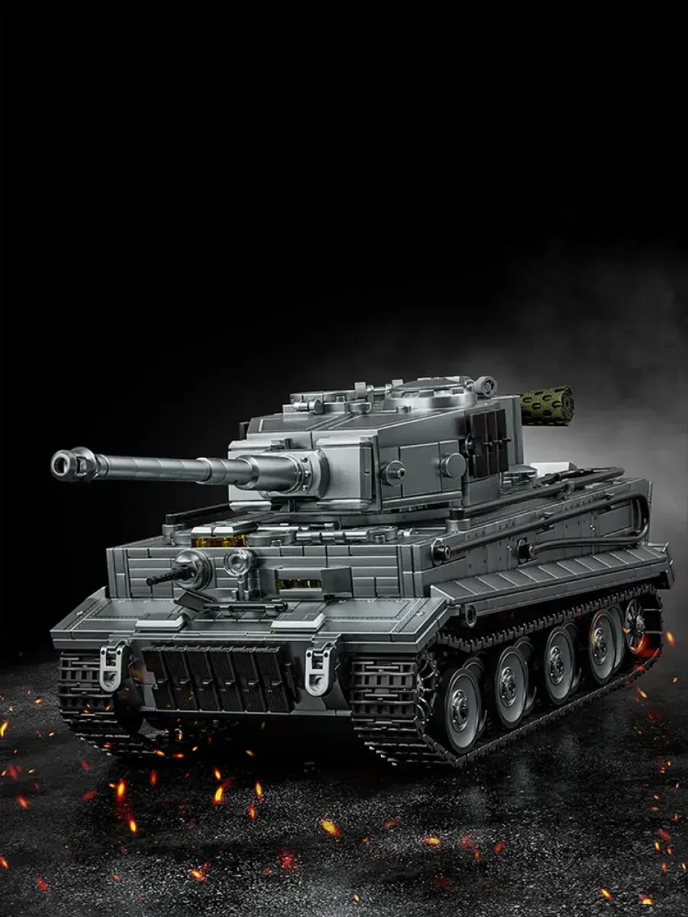 Конструктор Тяжелый танк Тигр 1668 деталей