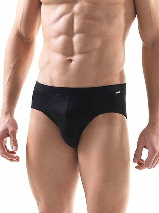 Трусы мужские слипы Silver черный