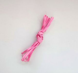 Рафия искусственная Ярко-розовая 2 м