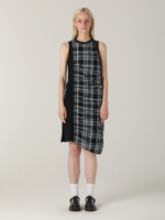 Платье Tartan Overlay