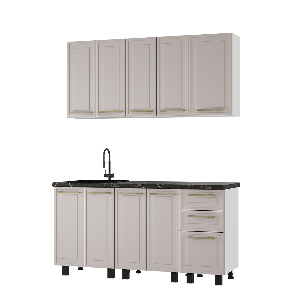 Кухня 1,6 м Адель моно айриш MF30