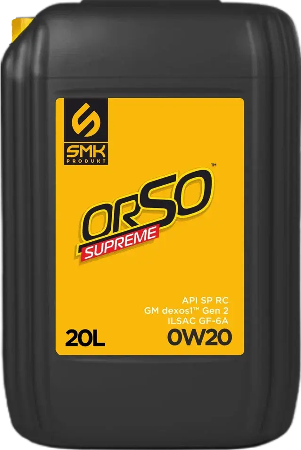 Моторное масло "Orso Supreme 0W-20"