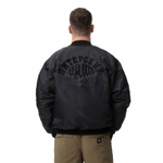 Куртка-Бомбер Питерский Щит Фрактура Чёрный / Черный