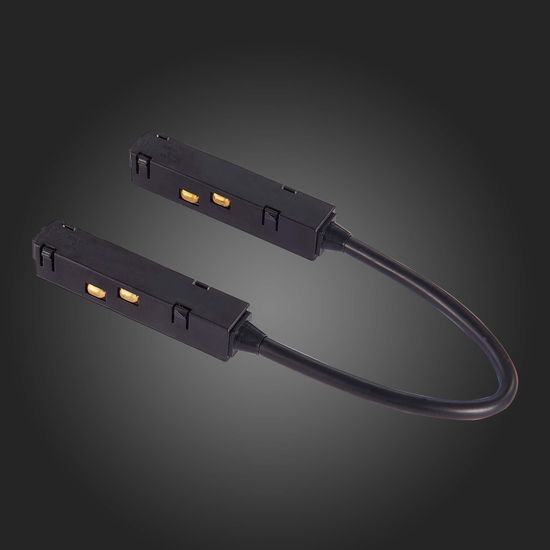 ST006.449.00 Коннектор питания угловой для магнитного шинопровода  ST-Luce Черный SKYLINE 48