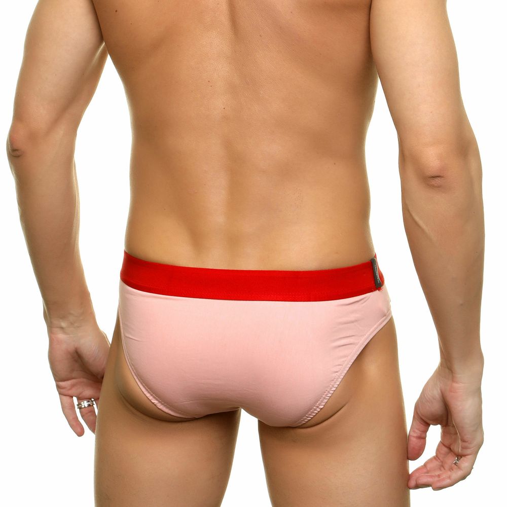 Трусы мужские слипы розовые DARKZONE DZN6346