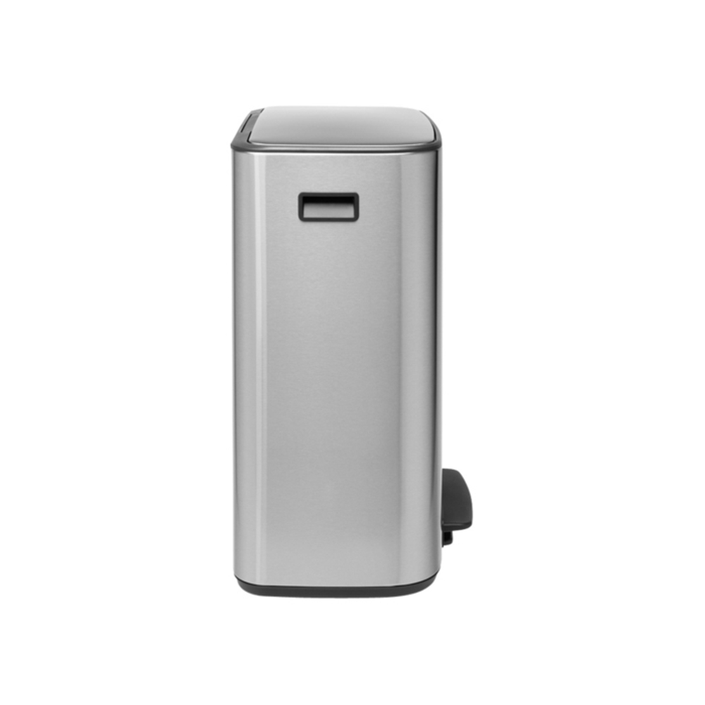 Мусорный бак Bo Pedal Bin 2x30л Brabantia Стальной матовый Fingerprint Proof