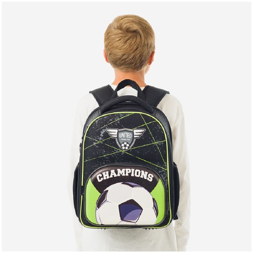 Ранец Berlingo Profi Football club 36х28х14см, 2 отд., с анатомической спинкой