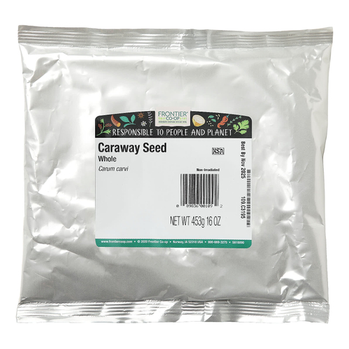 Frontier Co-op, Цельное семя полевого тмина, 16 унций (453 г)