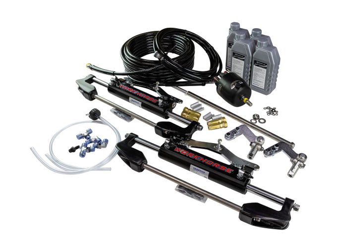 Гидравлическая система рулевого управления для 2-моторов 200-400 л.с Sea First