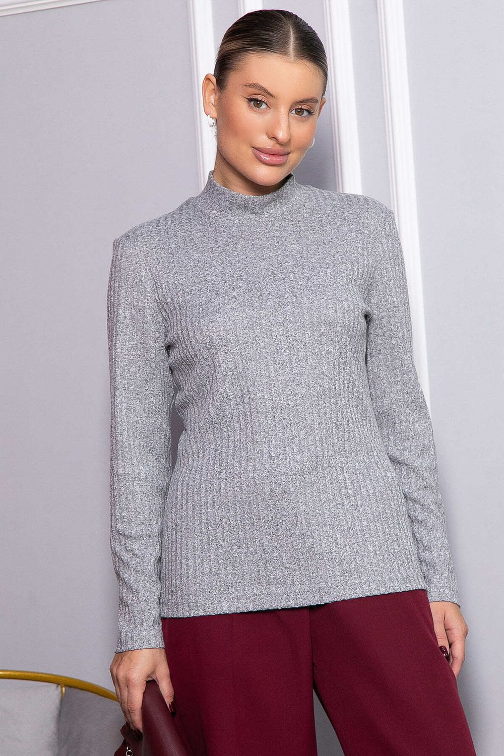 Джемпер трикотажный Аляска (серый) Б14409-6М LT Collection