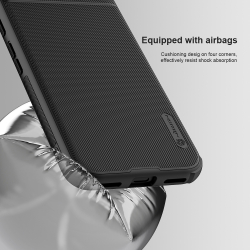 Двухкомпонентный чехол от Nillkin c поддержкой зарядки MagSafe для Google Pixel 8A, серия Super Frosted Shield Pro Magnetic Case
