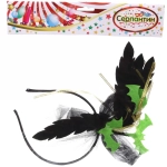 Ободок карнавальный «Темная королева», цвета в ассортименте