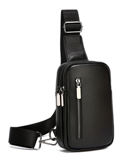 сумка на плечо из натуральной кожи