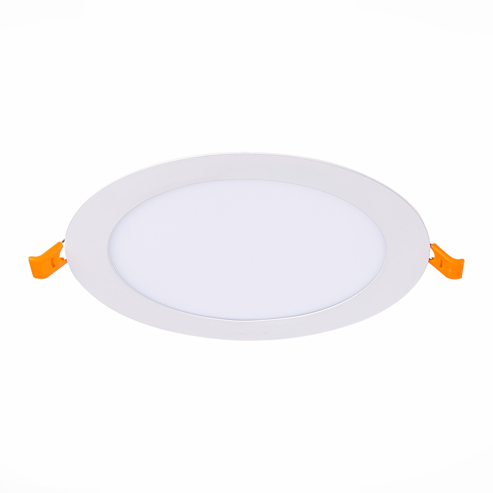 ST209.538.12 Св-к встр. Белый LED 1*12W 3000K 816Lm Ra80 110° IP20 D170xH8 90-265V Встраиваемые светильники