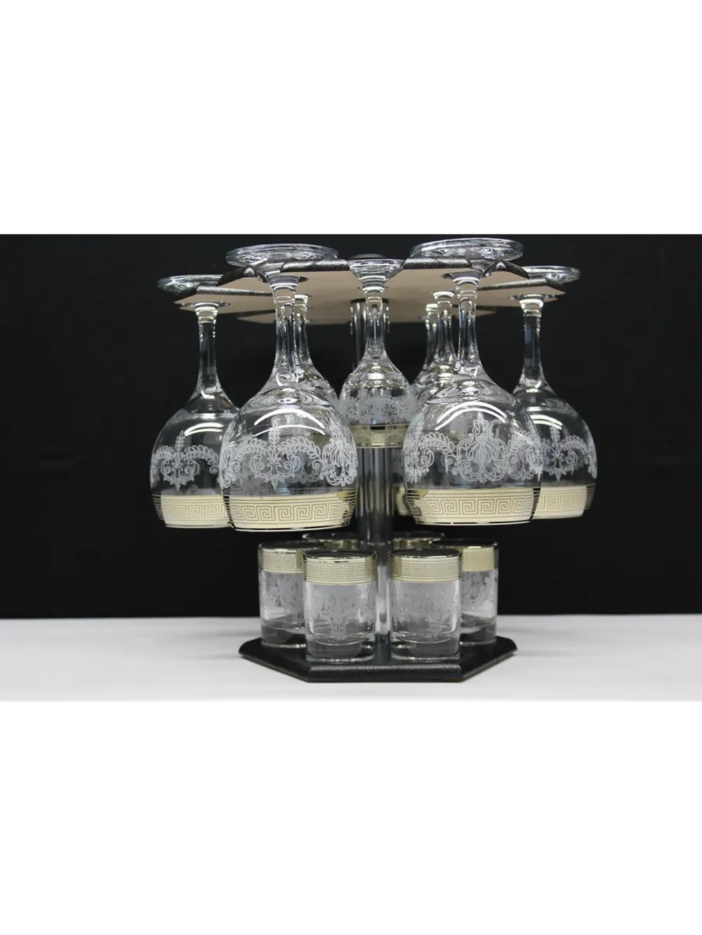 Барный набор 18 предметный с фужером