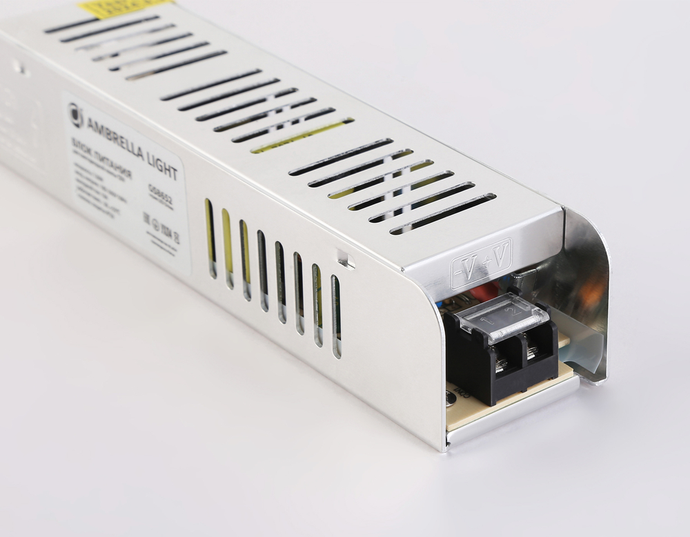 GS8652 блок питания 12V 120W 10A IP20 185-260V EMC 188*46*36