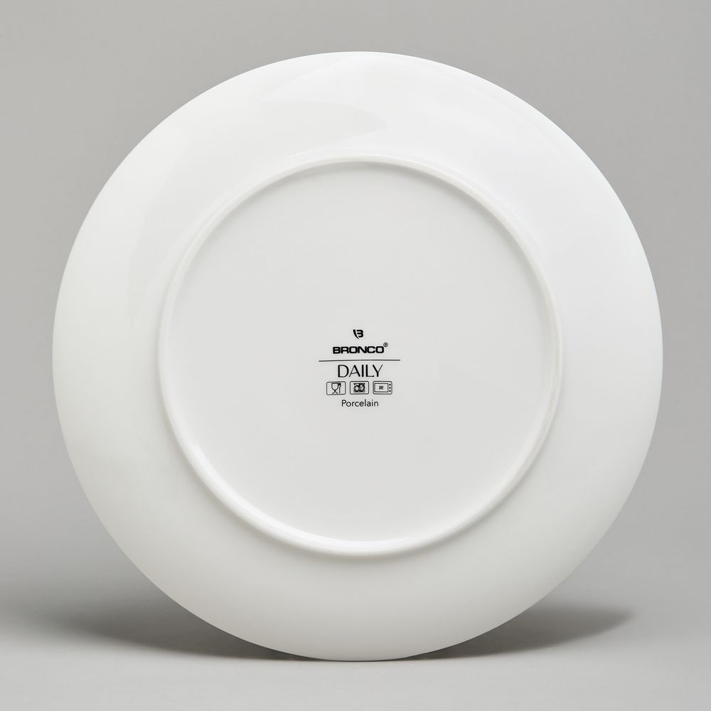 НАБОР ОБЕДЕННЫЙ BRONCO "DAILY" НА 4 ПЕРСОНЫ 12 ПРЕДМЕТОВ СЕРЫЙ