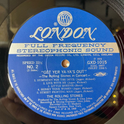 Винтажная виниловая пластинка LP Get Yer Ya Ya's Out The Rolling Stones In Concert (Japan 1976) (Obi)