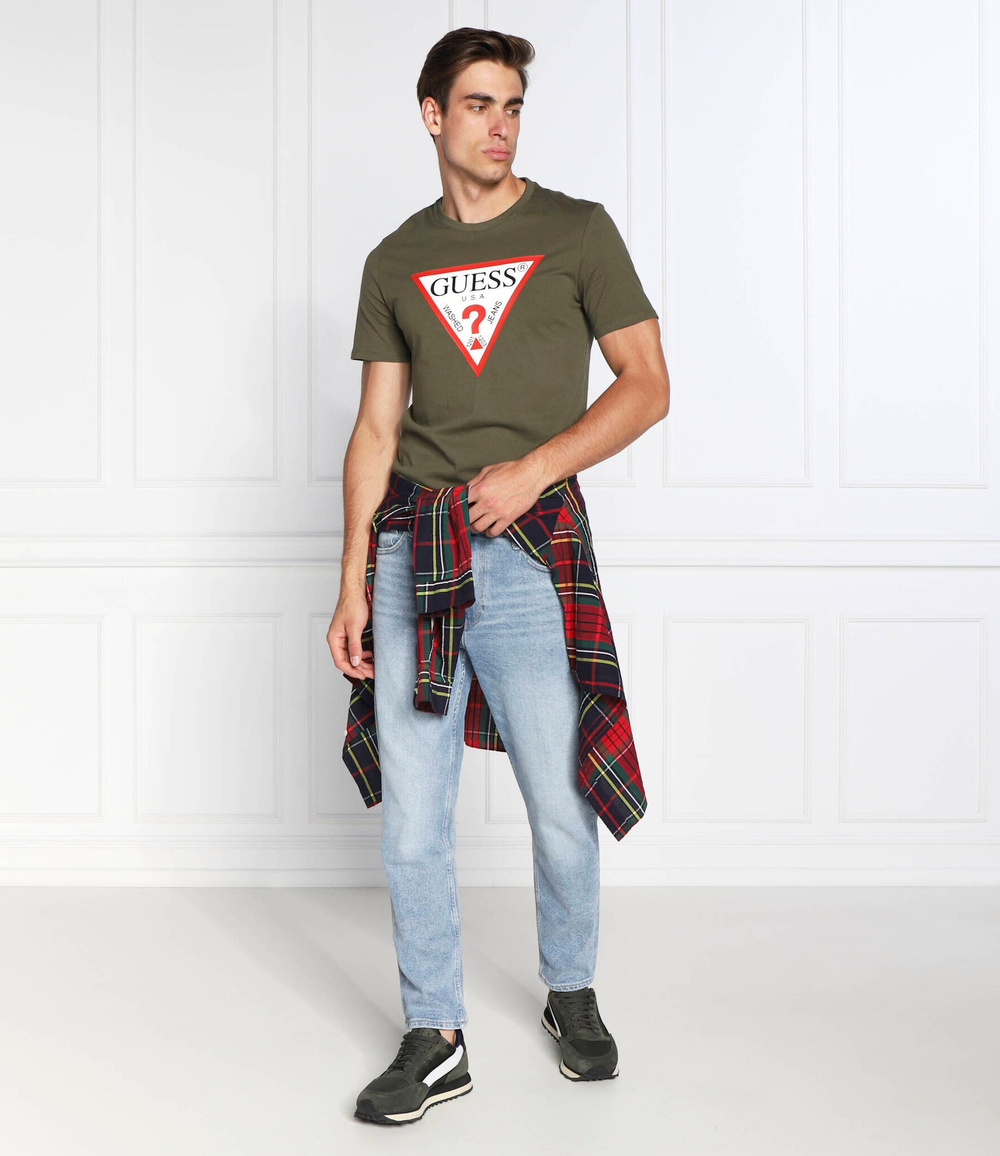 Футболка GUESS - оливковый(M2YI71 I3Z11)