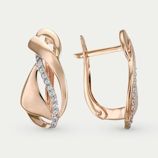 Серьги золотые