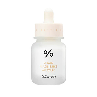 Ампула для лица осветляющая с ниацинамидом и рисом DR.CEURACLE Vegan Niacin&Rice Ampoule 30 мл