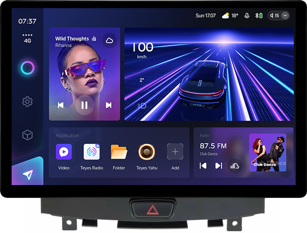 Магнитола для Infiniti EX25, EX37, QX50 2010-2017 - Teyes CC3-2K монитор 13" 2K QLED на Android 10, 4G SIM-слот, CarPlay