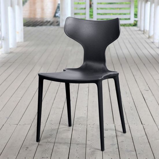 Стул Enzo, первичный пластик черный