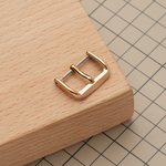 Классическая застежка, цвет розовое золото