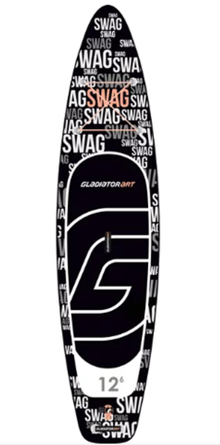 SUP доска Gladiator ART 12.6 SWAG