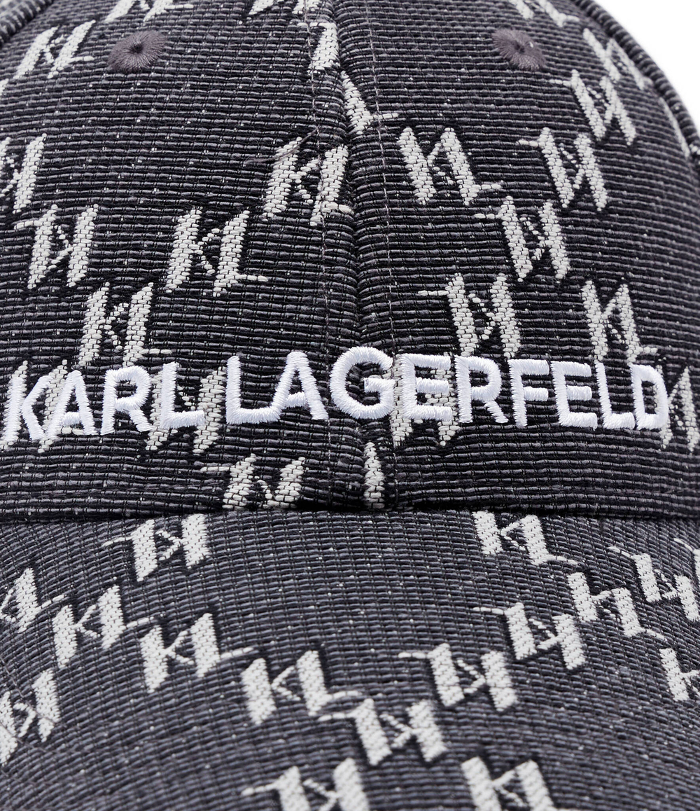 Кепка k/monogram essential Karl Lagerfeld - графитовый(236W3408)