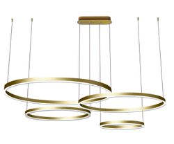 Kink Light 08204,33P(3000K) Подвес димм.Тор мат.золото 168W