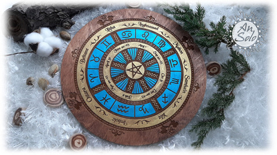 Алтарь "Викканское колесо года"