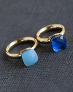 Кольцо Qudo Firenze sapphire 18.5 мм 611726 BL/RG