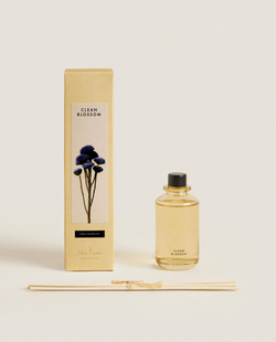 Zara Home CLEAN BLOSSOM REED DIFFUSER — ароматический диффузор с тростниковыми палочками, Чистый Цветок, 190 мл