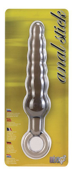 Дымчатая фигурная анальная ёлочка ANAL STICK - 14 см. (Цвет: дымчатый)