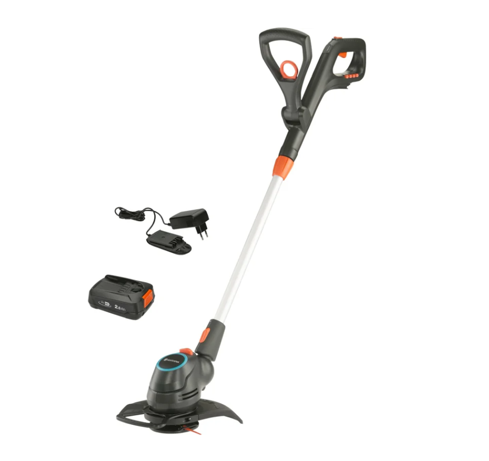 Аккумуляторный триммер Gardena ComfortCut 23/18V P4A с АКБ 2.5 А*ч и ЗУ 14701-20.000.00