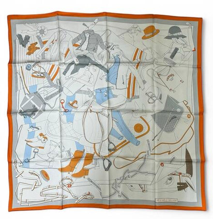 Платок Hermes 90х90 см